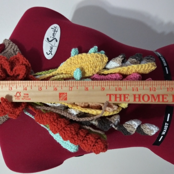 Handmade decorative neck warmer - Picture 8 of 12